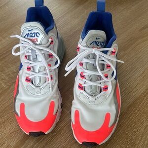 Nike womens Sneakers - White and Neon Pink